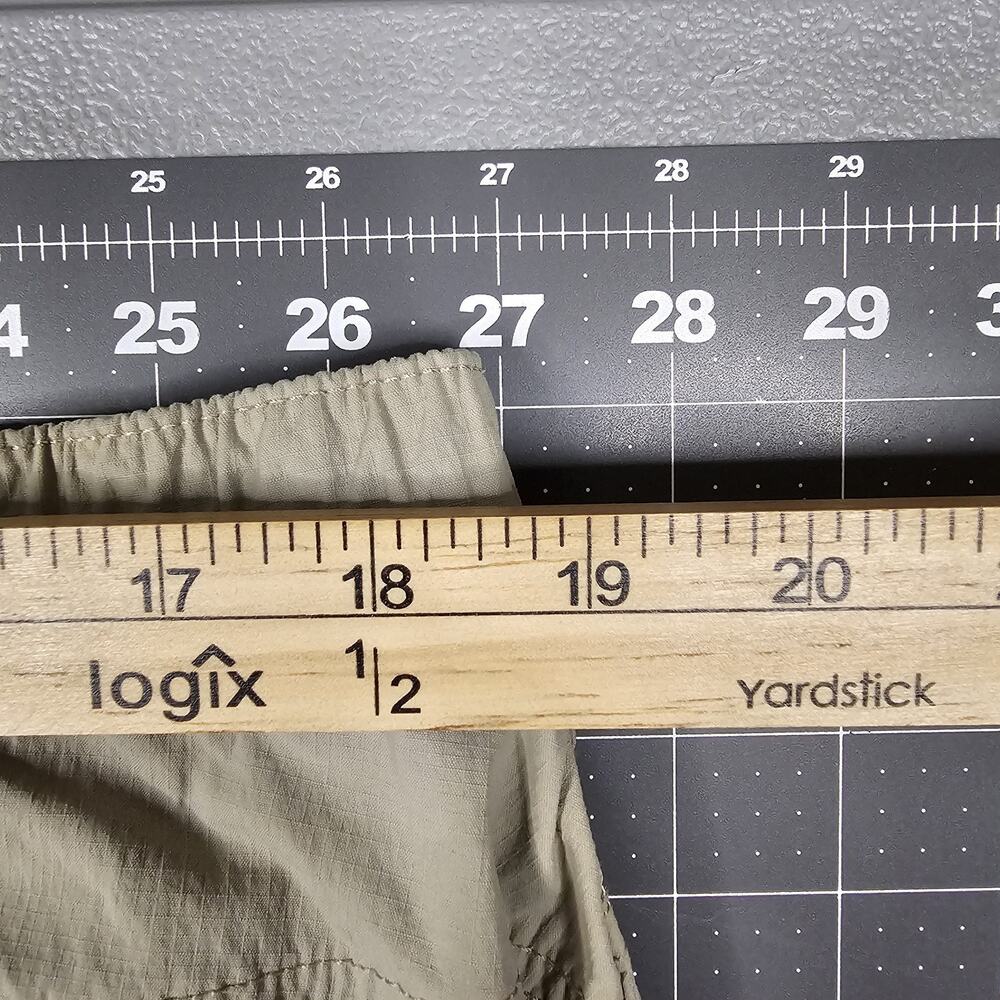 Carhartt Force Pants Mens 38x34 Tan Ripstop Nylon Pocket Work Outdoor Stretch - Picture 13 of 16
